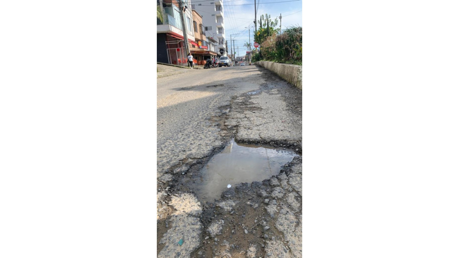 La comunidad solicita el arreglo de la avenida, argumentan que es una zona comercial importante para el municipio. La comunidad solicita el arreglo de la avenida, argumentan que es una zona comercial importante para el municipio.