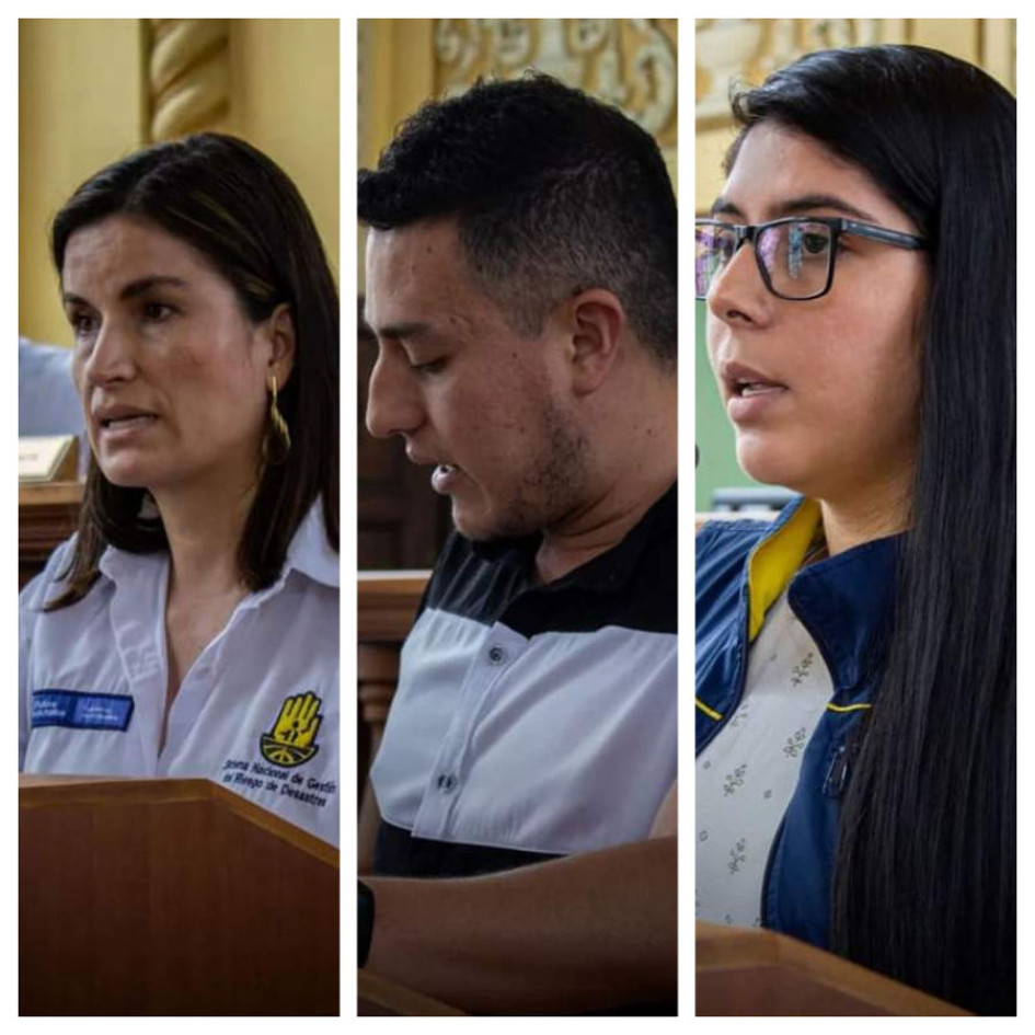 Los jefes de las unidades de Gestión de Riesgo de Manizales, Villamaría y Chinchiná se dieron cita en la Asamblea de Caldas para contarles a los diputados cómo van en la mitigación ante la emergencia del volcán. Los jefes de las unidades de Gestión de Riesgo de Manizales, Villamaría y Chinchiná se dieron cita en la Asamblea de Caldas para contarles a los diputados cómo van en la mitigación ante la emergencia del volcán.