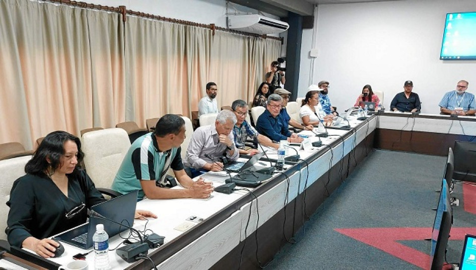 Foto | Tomada de @ Delegación ELN | LA PATRIA La delegación del Eln promete intentar un cese al fuego con el Gobierno en el tercer ciclo. Foto | Tomada de @ Delegación ELN | LA PATRIA La delegación del Eln promete intentar un cese al fuego con el Gobierno en el tercer ciclo.