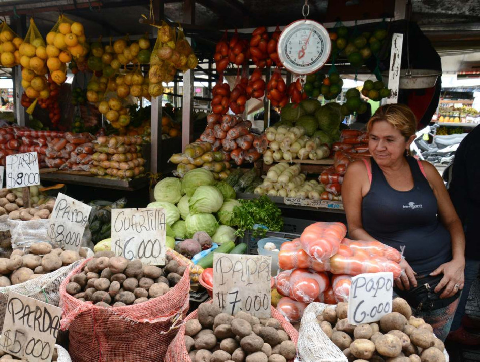 La inflación en Colombia alcanzó el 12,82% anual. La inflación en Colombia alcanzó el 12,82% anual.