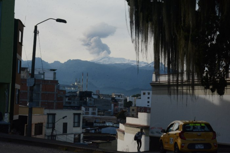 El volcán Nevado de Ruiz, la inspiración de Castrillón para la canción. El volcán Nevado de Ruiz, la inspiración de Castrillón para la canción.