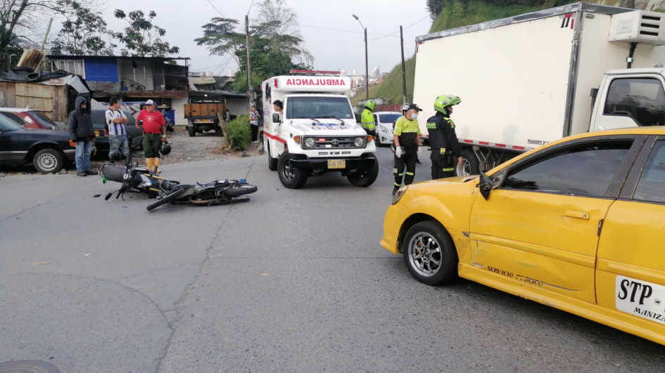 El accidente ocurrió a las 6.40 de la mañana de este sábado en la vía al Guamo. El accidente ocurrió a las 6.40 de la mañana de este sábado en la vía al Guamo.