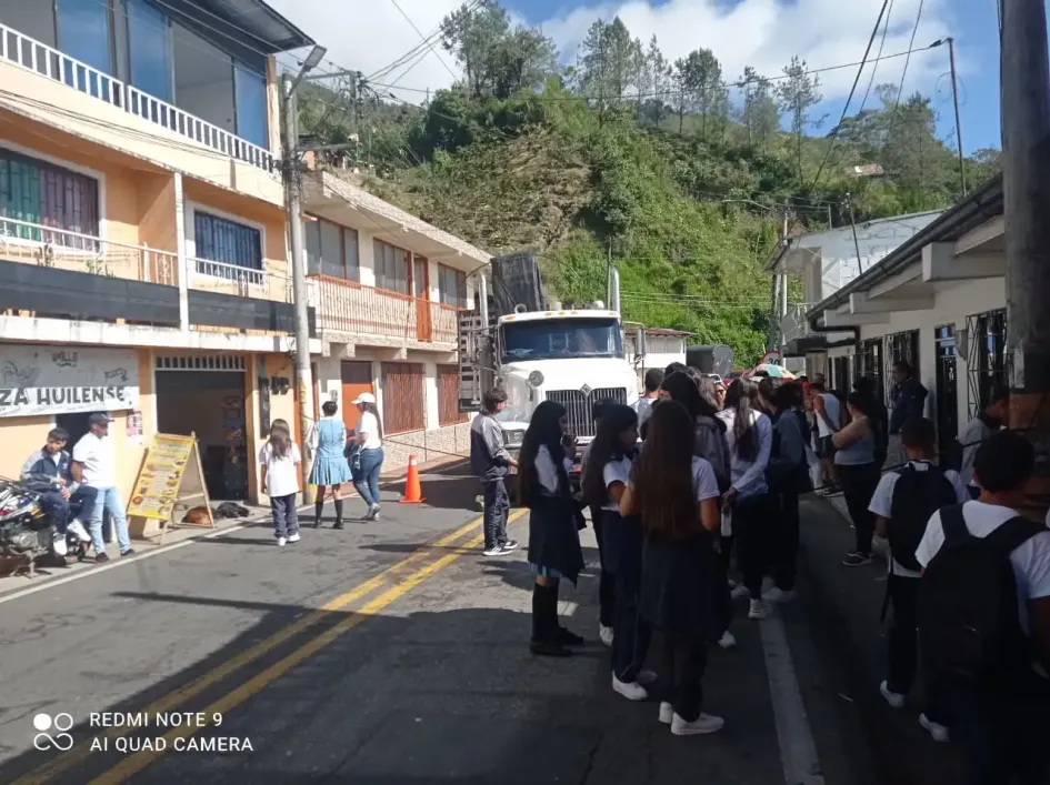 En Padua (Tolima) los estudiantes protestaron este martes. En Padua (Tolima) los estudiantes protestaron este martes.