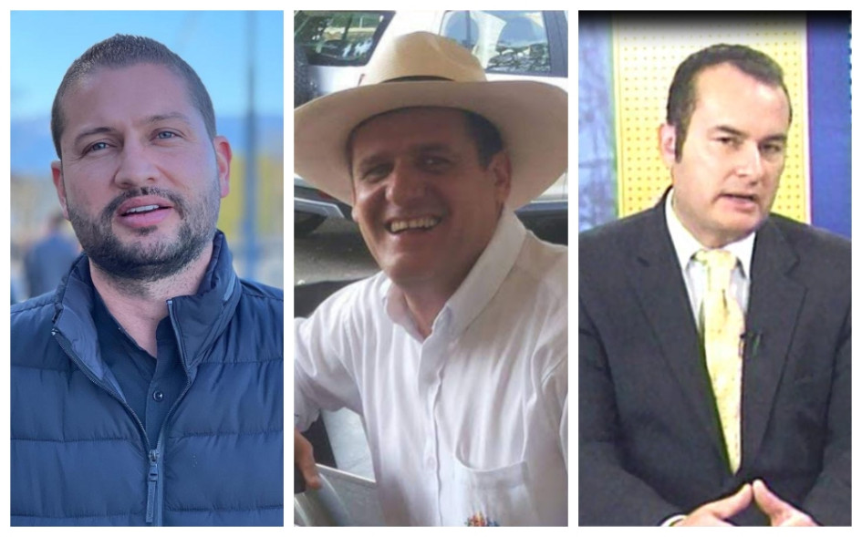 Juan Felipe Álvarez, nuevo gerente de Inficaldas; Martín Augusto Durán, secretario de Gobierno, y Jairo Antonio Valencia, secretario de Agricultura. Juan Felipe Álvarez, nuevo gerente de Inficaldas; Martín Augusto Durán, secretario de Gobierno, y Jairo Antonio Valencia, secretario de Agricultura.
