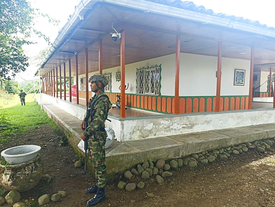 Fotos| Ejército| LA PATRIA Predios afectados con extinción dominio. Fotos| Ejército| LA PATRIA Predios afectados con extinción dominio.