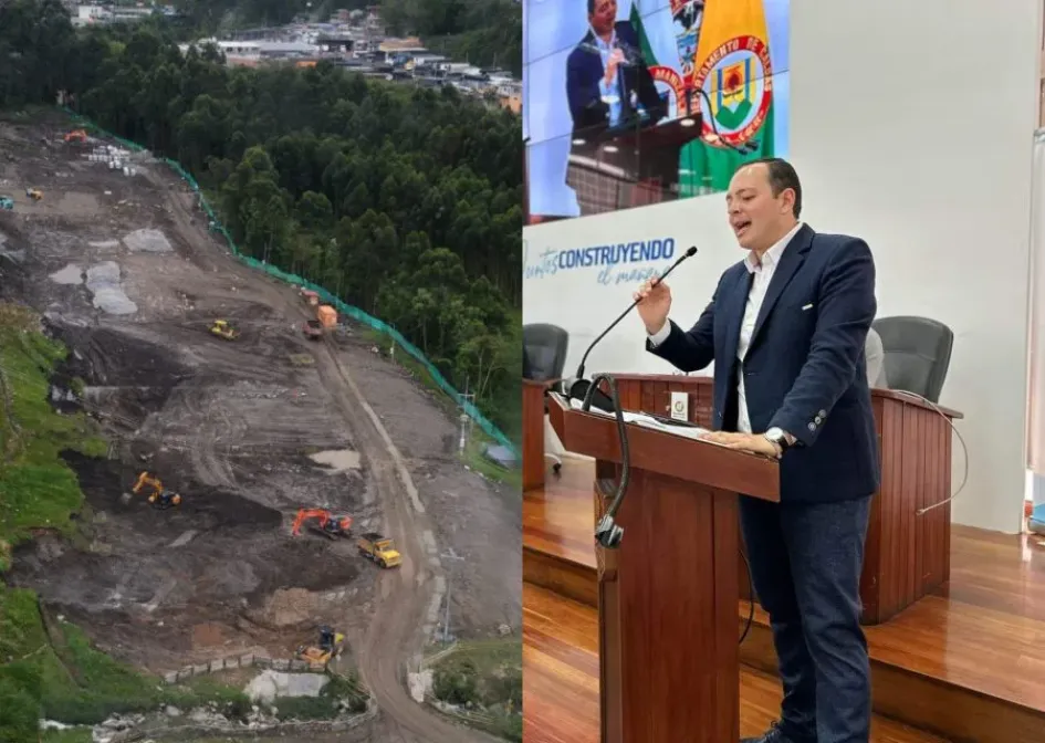 PTAR Los Cámbulos y Carlos Mario Marín Según el alcalde de Manizales, Carlos Mario Marín, su interés es acelerar obras como la PTAR Los Cámbulos e imponer las sanciones respectivas si no avanza. En el Concejo cuestionaron los lentos avances.