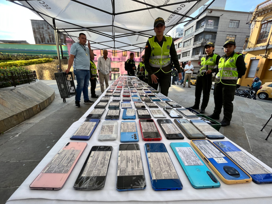 Este año se han recuperado 250 celulares en Manizales. Este año se han recuperado 250 celulares en Manizales.
