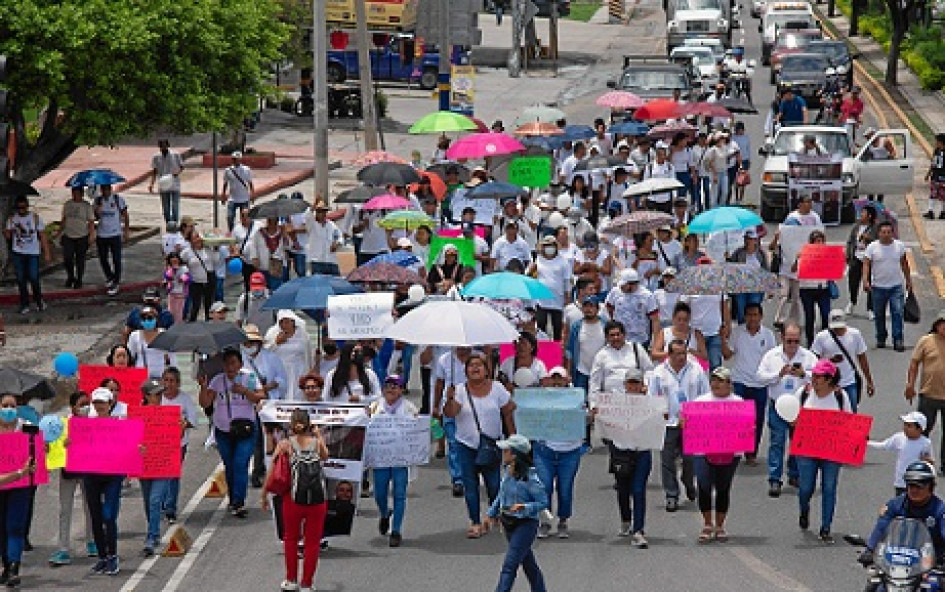 Foto | Efe | LA PATRIA Familiares de los secuestrados criticaron el hermetismo del Gobierno de México. Foto | Efe | LA PATRIA Familiares de los secuestrados criticaron el hermetismo del Gobierno de México.