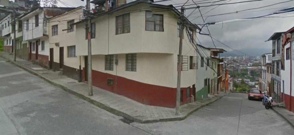 Sector donde ocurrió el crimen, en el barrio 20 de Julio de Manizales. Sector donde ocurrió el crimen, en el barrio 20 de Julio de Manizales.
