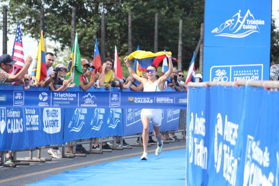 María Carolina Velásquez, la campeona. María Carolina Velásquez, la campeona.