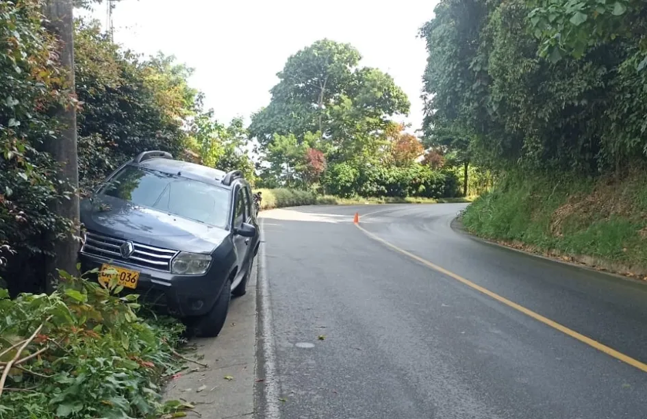 Este es el accidente de este jueves. Este es el accidente de este jueves.