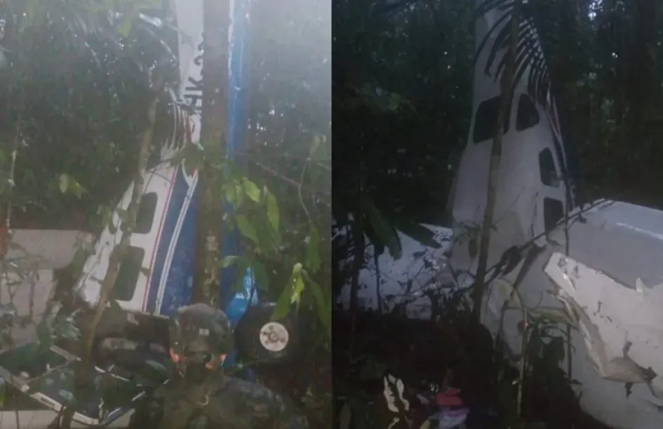 "Mayday el motor volvió a fallar": el mensaje del piloto de avión accidentado en Guaviare "Mayday el motor volvió a fallar": el mensaje del piloto de avión accidentado en Guaviare