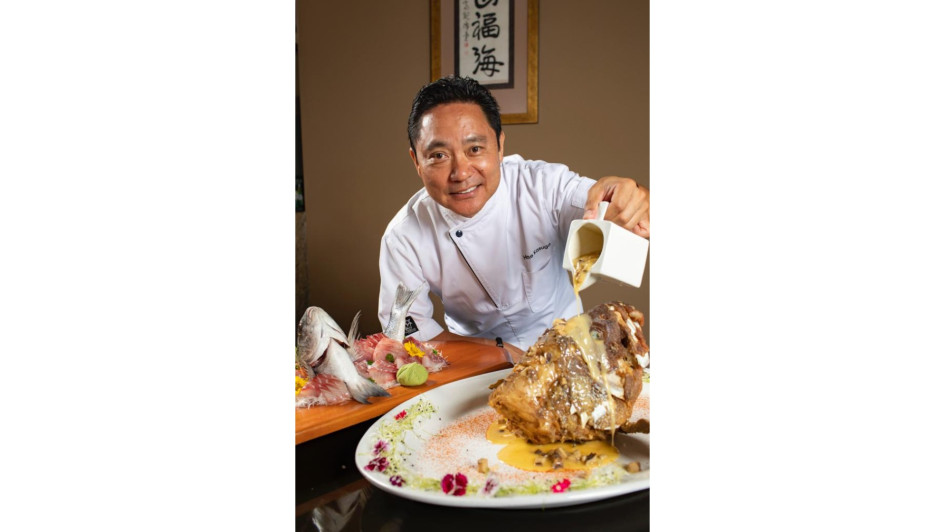 El chef peruano Hajime Kazuga estará el sábado en Manizales. El chef peruano Hajime Kazuga estará el sábado en Manizales.