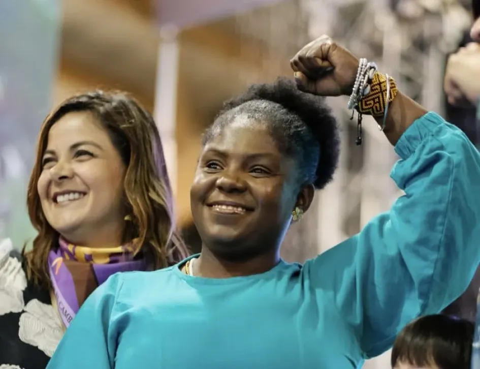 La vicepresidenta de Colombia, Francia Márquez La vicepresidenta de Colombia, Francia Márquez