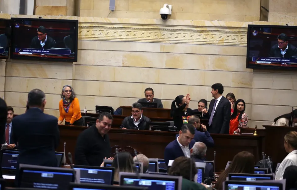 Plenaria del Senado este jueves. Plenaria del Senado este jueves.