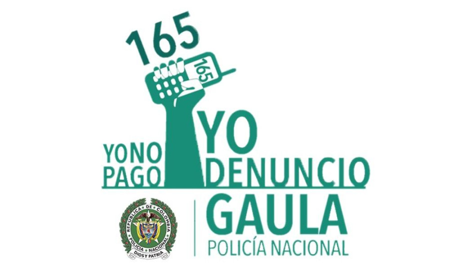 Si usted es víctima de extorsión, puede llamar a la línea nacional gratuita 165 del Gaula de la Policía para denunciar el caso. Si usted es víctima de extorsión, puede llamar a la línea nacional gratuita 165 del Gaula de la Policía para denunciar el caso.