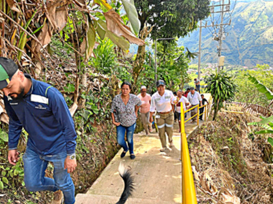 Así luce el sendero de Ubarbá.