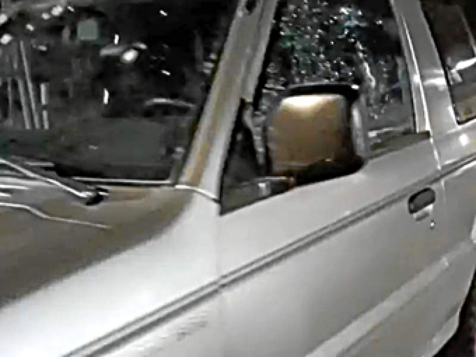 Este es el carro donde se desplazaban los miembros de la Iglesia que fueron atentados. Este es el carro donde se desplazaban los miembros de la Iglesia que fueron atentados.