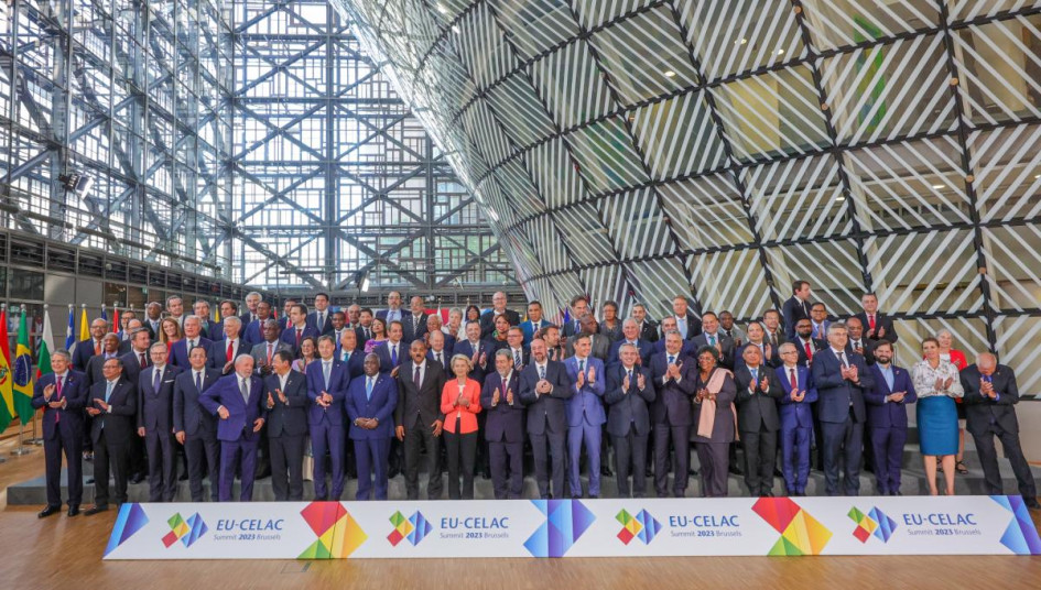 Los dirigentes y representantes de los Estados miembros de la Celac y la UE reunidos esta semana en Bruselas. Los dirigentes y representantes de los Estados miembros de la Celac y la UE reunidos esta semana en Bruselas.