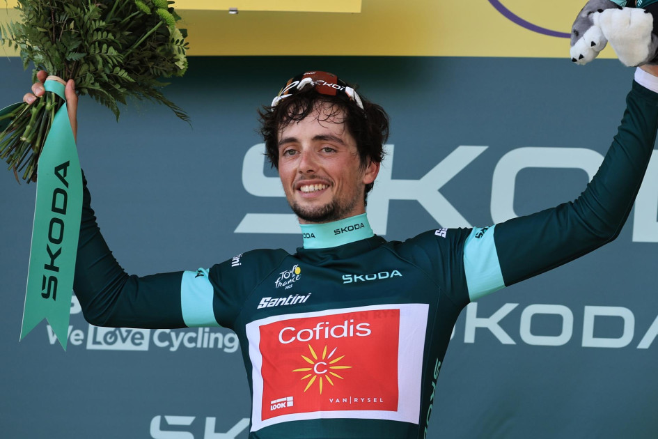 El francés Victor Lafay, de 27 años, se llevó la segunda etapa de la ronda gala, disputada aún en el País Vasco, territorio español. El francés Victor Lafay, de 27 años, se llevó la segunda etapa de la ronda gala, disputada aún en el País Vasco, territorio español.