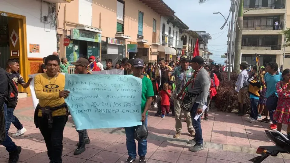 Comunidades indígenas en Anserma piden reconocimiento y denuncian discriminación Comunidades indígenas en Anserma piden reconocimiento y denuncian discriminación