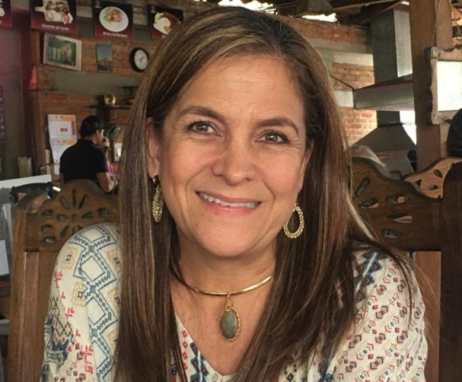 Gerente saliente de Aerocafé, Amparo Sánchez Londoño. Gerente saliente, Amparo Sánchez