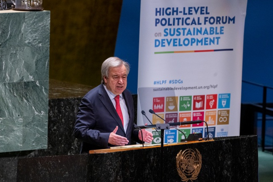 Foto / EFE / LA PATRIA António Guterres dice que la suspensión del acuerdo del grano es un “golpe para los necesitados”. Foto / EFE / LA PATRIA António Guterres dice que la suspensión del acuerdo del grano es un “golpe para los necesitados”.