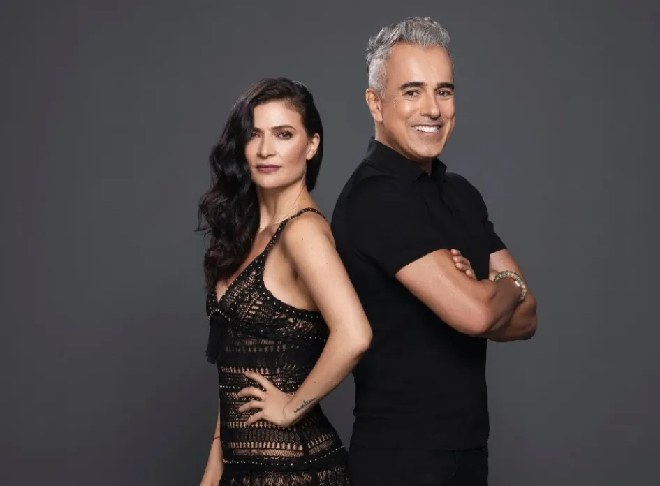 La actriz Ana María Orozco y el actor Jorge Enrique Abello que interpretarán los papeles principales de la serie "Betty la fea". La actriz Ana María Orozco y el actor Jorge Enrique Abello que interpretarán los papeles principales de la serie "Betty la fea".