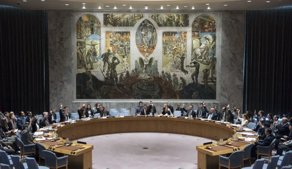 Consejo de Seguridad de la ONU. Consejo de Seguridad de la ONU.