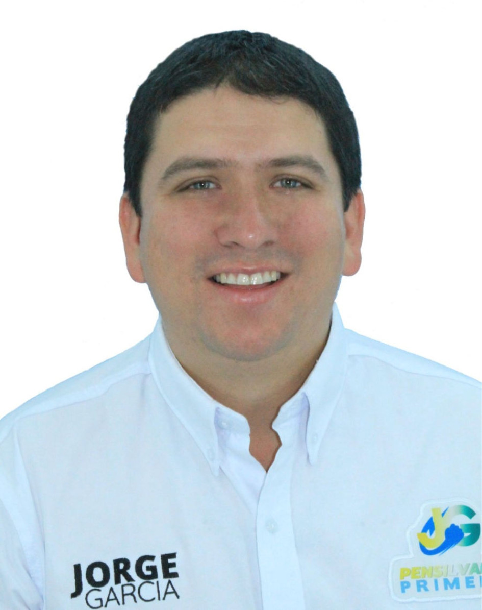 Jorge Orlando García, alcalde de Pensilvania. Jorge Orlando García, alcalde de Pensilvania.