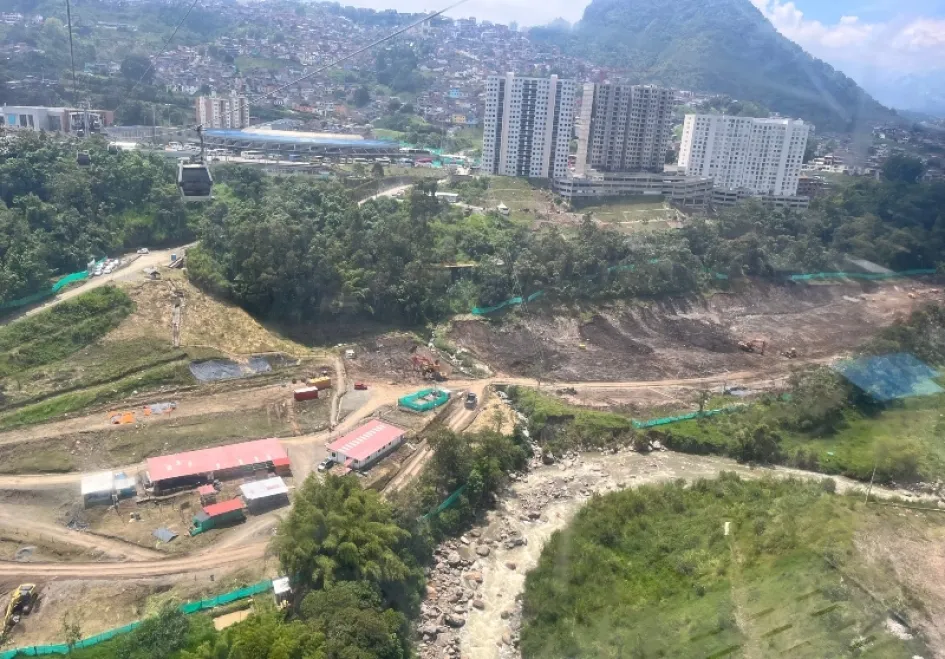 Así se ve este jueves la Planta de Tratamiento de Aguas Residuales (PTAR). Así se ve este jueves la Planta de Tratamiento de Aguas Residuales (PTAR).