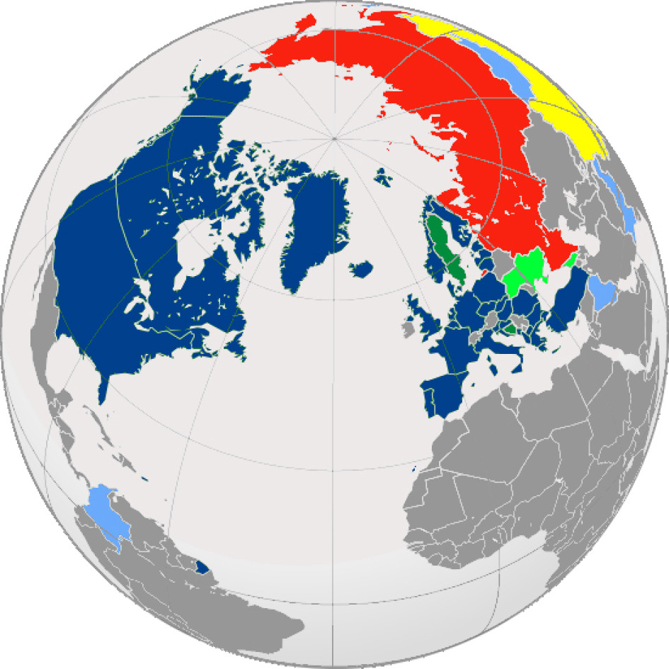 Mapa de la OTAN y su entorno Mapa de la OTAN y su entorno
