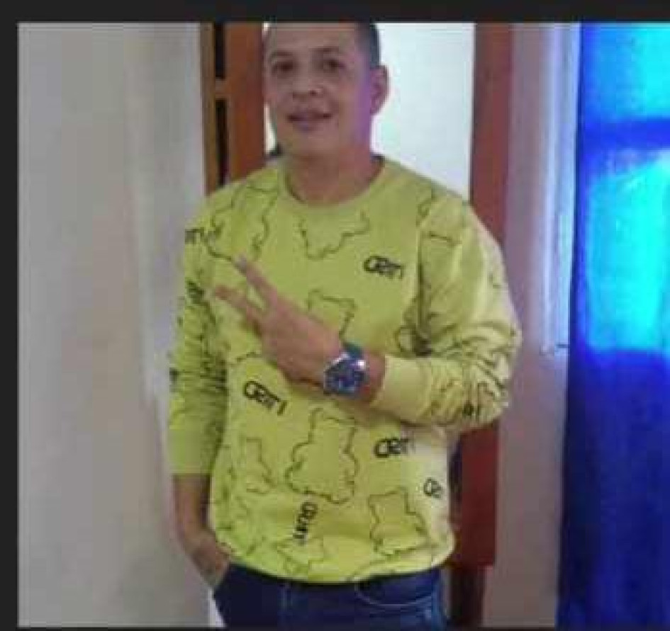 Gustavo Aguirre fue asesinado en la noche de este viernes en Aguadas. Gustavo Aguirre fue asesinado en la noche de este viernes en Aguadas.