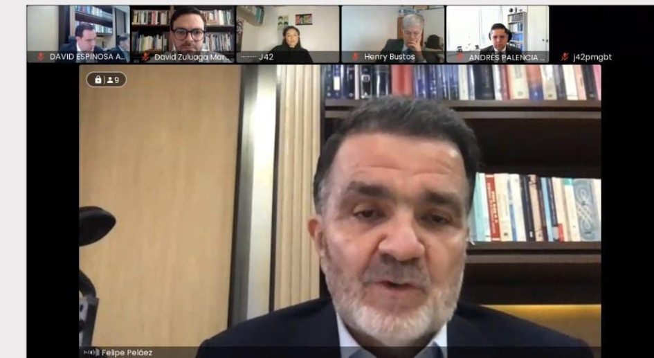 La audiencia de imputación de cargos contra Óscar Iván Zuluaga se desarrolló de manera virtual durante la mañana de este lunes. La audiencia de imputación de cargos contra Óscar Iván Zuluaga se desarrolló de manera virtual durante la mañana de este lunes.