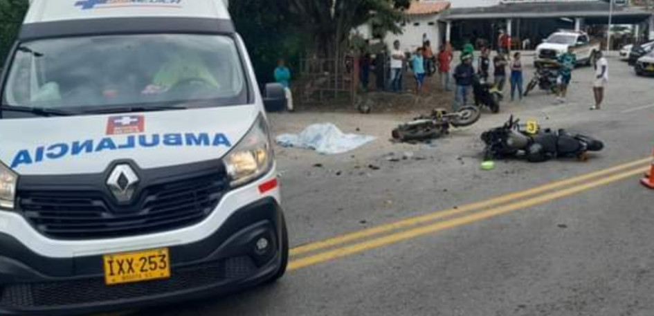Jean Carlos Araújo, de 22 años, falleció tras chocar su moto con otra en la vía La Felisa - La Pintada. Jean Carlos Araújo, de 22 años, falleció tras chocar su moto con otra en la vía La Felisa - La Pintada.