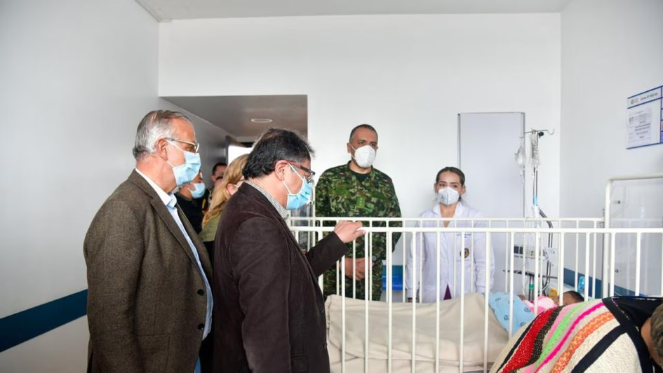 El presidente de la República, Gustavo Petro, había visitado a los menores en el Hospital Militar Central de Bogotá durante sus primeros días internados. El presidente de la República, Gustavo Petro, había visitado a los menores en el Hospital Militar Central de Bogotá durante sus primeros días internados.