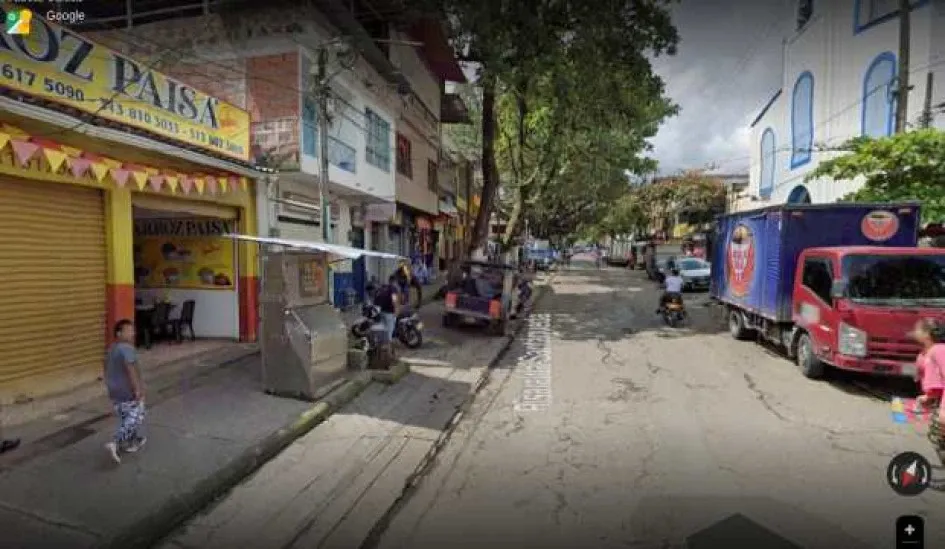 El homicidio fue en la carrera 4 con calle 8ª. Elkin Alberto Arango López era de Argelia (Antioquia), con 26 años de edad. Foto | Google maps | LA PATRIA El homicidio fue en la carrera 4 con calle 8ª. Elkin Alberto Arango López era de Argelia (Antioquia), con 26 años de edad.