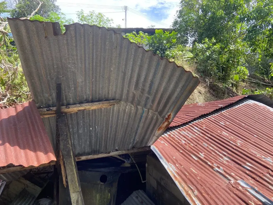 Vendaval afectó cinco viviendas en tres veredas de Victoria Vendaval afectó cinco viviendas en tres veredas de Victoria