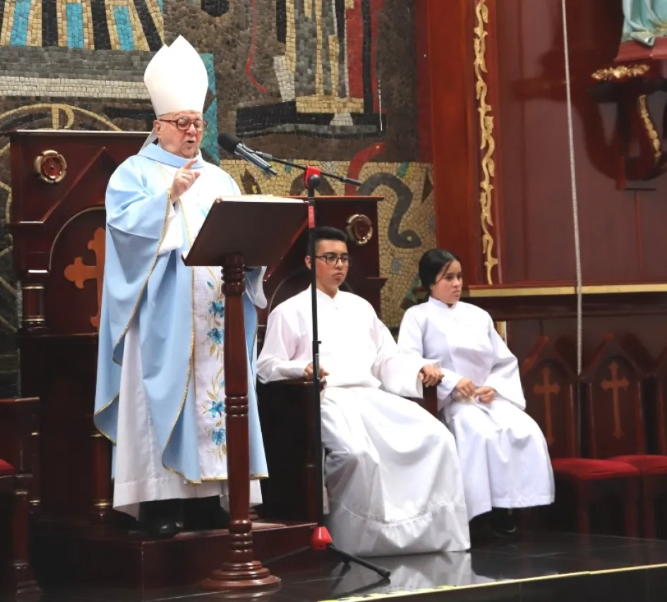 Regresó a su patria chica monseñor Rodrigo Escobar Aristizábal, obispo emérito de Girardot y delegado para la Pastoral de Migrantes por la Conferencia Episcopal Colombiana Aniversario de sacerdocio y obispado