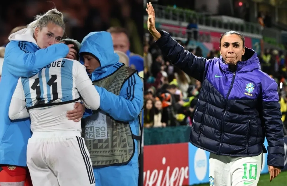 Argentina y Brasil se despiden del Mundial Femenino de Australia y Nueva Zelanda 2023. Argentina y Brasil se despiden del Mundial Femenino de Australia y Nueva Zelanda 2023.
