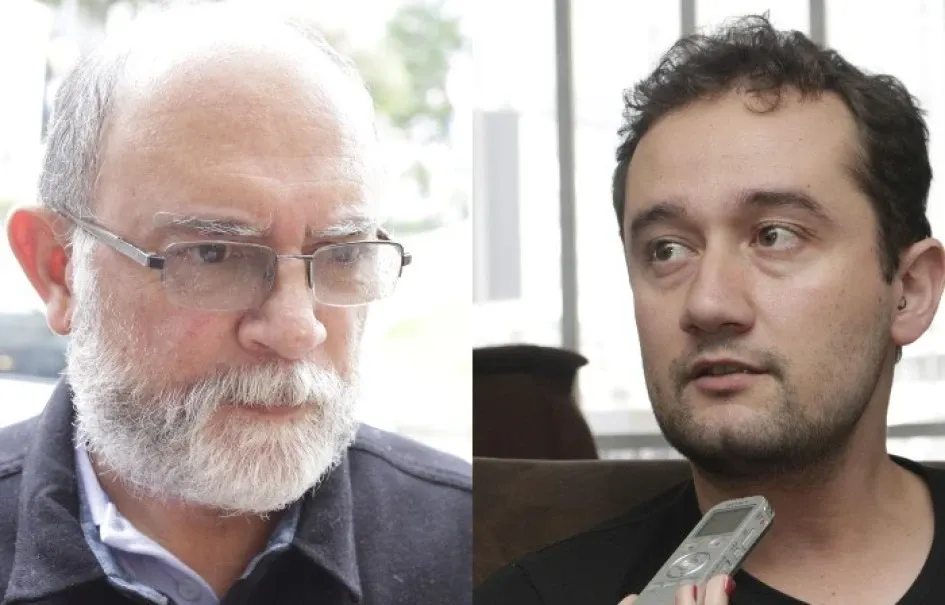 Leonardo Arias y David Carmona. Leonardo Arias y David Carmona.