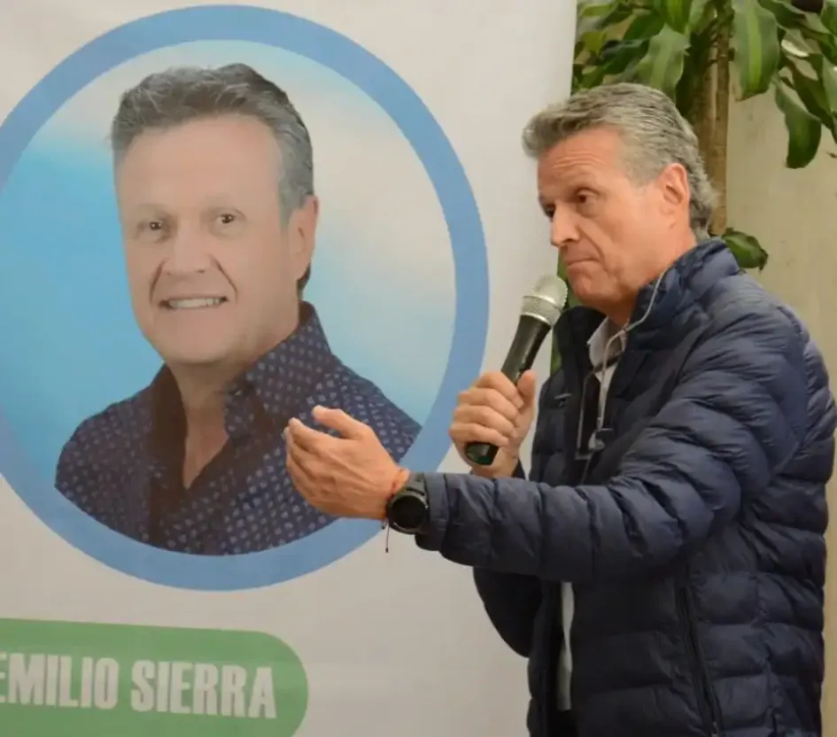 Luis Emilio Sierra este martes en rueda de prensa. Luis Emilio Sierra este martes en rueda de prensa.