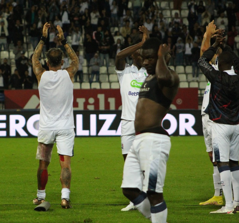 El Blanco es sexto en la Liga con 7 puntos. El lunes jugará con Millonarios en Bogotá. Se lesionó Jorge Cardona. El Blanco es sexto en la Liga con 7 puntos. El lunes jugará con Millonarios en Bogotá. Se lesionó Jorge Cardona.