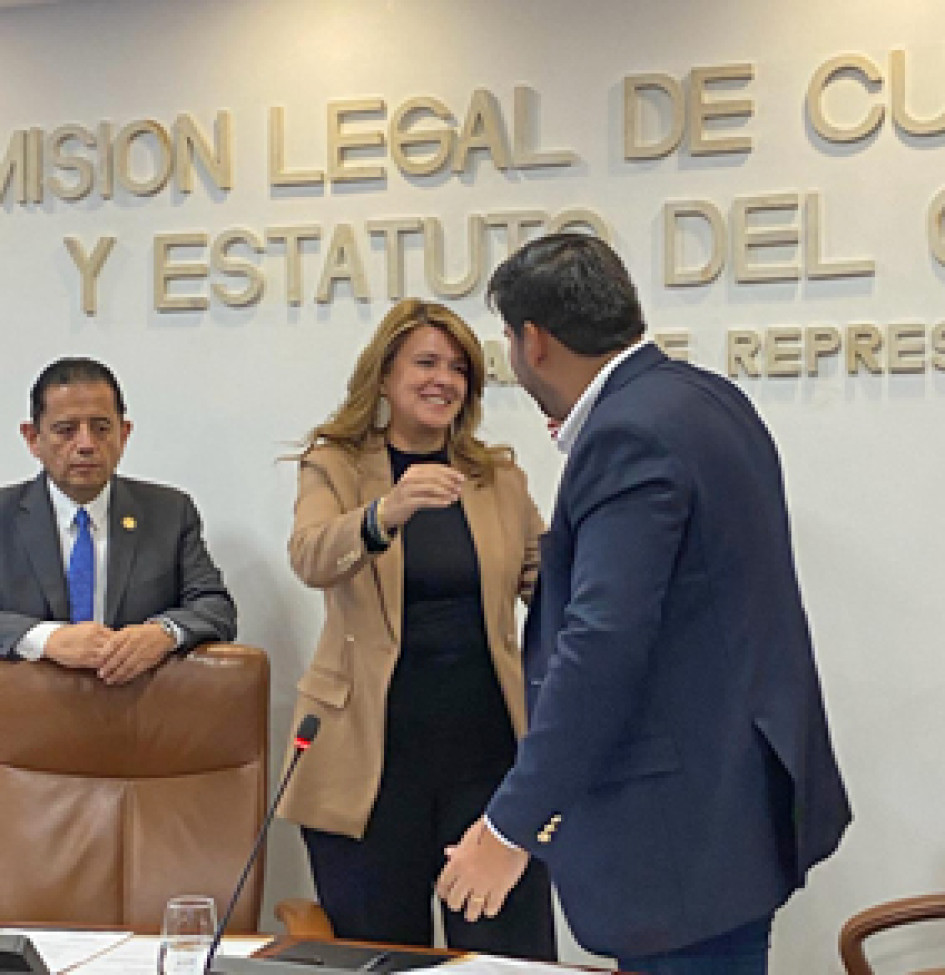 Presidenta en Comisión de Ética Foto|Cortesía|LA PATRIA Presidenta en Comisión de Ética Foto|Cortesía|LA PATRIA