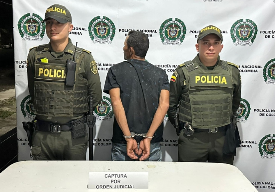 El hombre capturado. El hombre capturado.