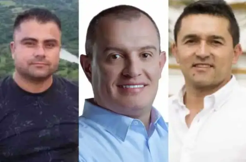 Jhonattan Manuel Vásquez, Diego Fernando González y Andrés Felipe Aristizábal Jhonattan Manuel Vásquez, Diego Fernando González y Andrés Felipe Aristizábal