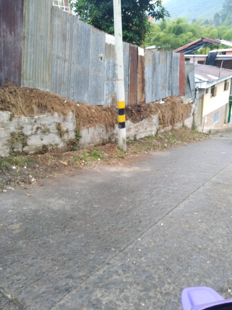 AHORA Así luce la calle y el reemplazo de la estructura por láminas. AHORA Así luce la calle y el reemplazo de la estructura por láminas.