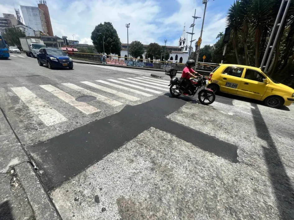 Así quedó el tramo de la avenida del Centro luego de ser intervenido el fin de semana. Así quedó el tramo de la avenida del Centro luego de ser intervenido el fin de semana.