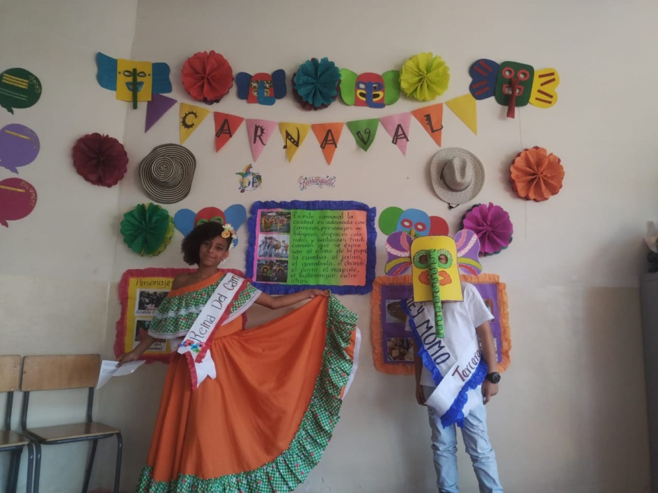 Bailes y fiestas del Caribe acompañaron la celebración. Bailes y fiestas del Caribe acompañaron la celebración.