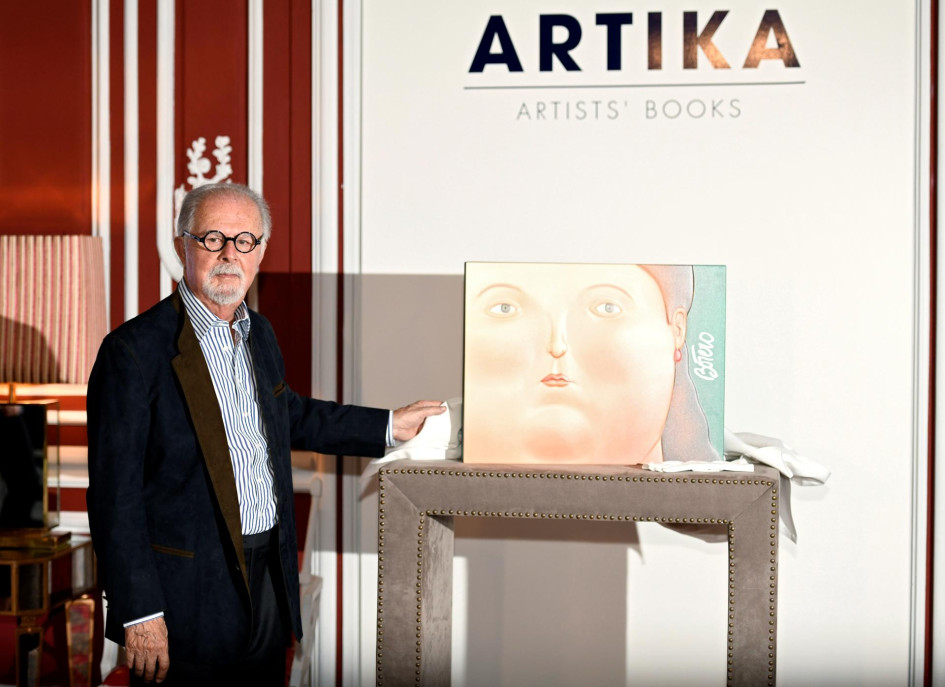 Fernando Botero durante la presentación de su libro Las mujeres de Botero, en Madrid (España), en el 2018. Fernando Botero durante la presentación de su libro Las mujeres de Botero, en Madrid (España), en el 2018.